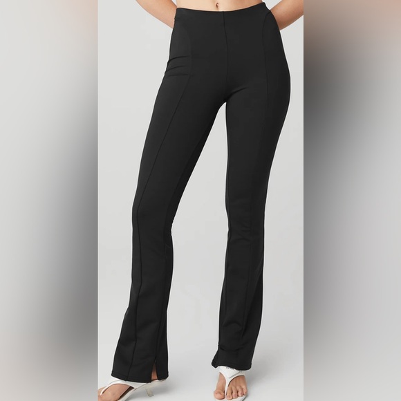 🖤Alo High-Waist Zip It Flare Legging - Black 🖤 - Picture 2 of 6